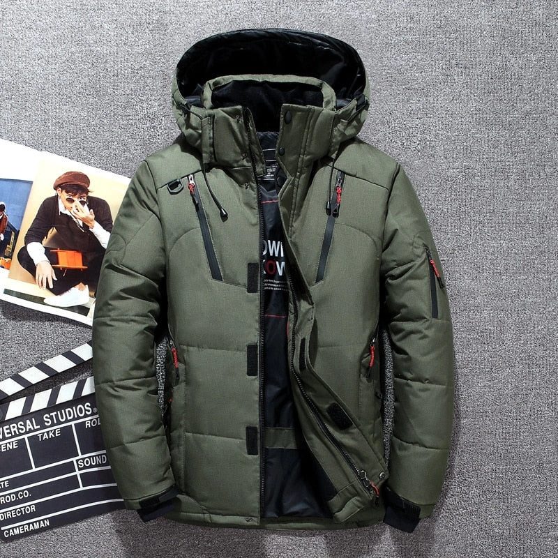 West Louis: Abbraccia l'Inverno! Parka Piumino -20°C: Calore Supremo, Stile Senza Compromessi.